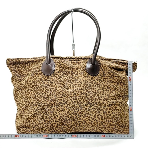 Authentic Bottega Veneta Hand Bag  Brown Nylon - Picture 2 of 10